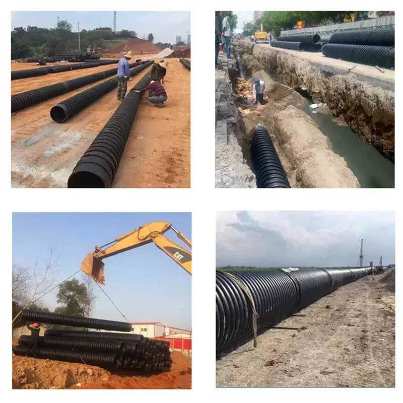 Гофрированная труба Применение